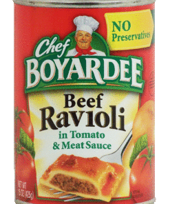 Chef Boyardee Ravioli Beef In Tomato & Meat Sauce 15oz