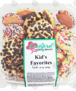 Leonard Novelty Bakery  kid's favorite, assorted cookies 16oz