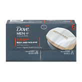 Dove Men + Care body + face bar, deep clean purifying grains 6pk
