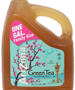 Arizona green tea with ginseng and honey 1gal