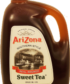 Arizona Southern Style real brewed sweet tea 128fl oz