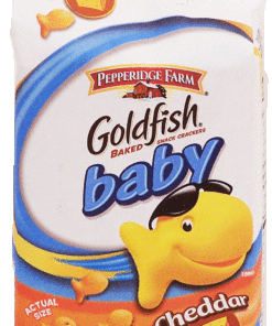 Pepperidge Farm Goldfish baby; cheddar flavor baked snack cracker7.2oz