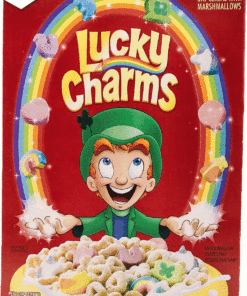 General Mills Lucky Charms frosted toasted oat cereal with marsh10.5oz
