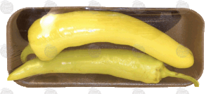 Value Center Market yellow hot peppers, approx. 2-count 0.33 pound
