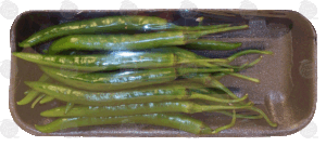 Value Center Market hot peppers, finger 0.25 pound