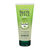 Garnier Fructis Style pure clean styling gel, extra strong, 98% naturally-derived 6.8 fluid ounce