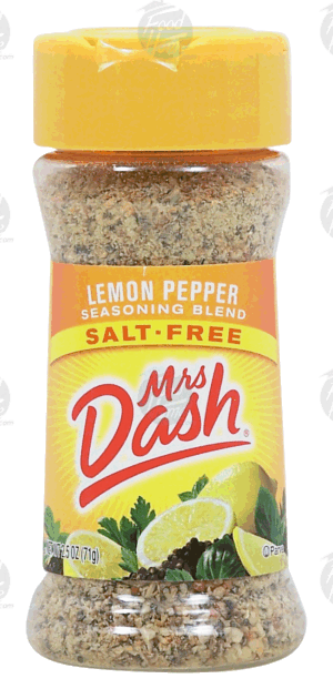 Mrs Dash lemon pepper seasoning blend, salt-free 2.5 ounce