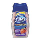 Tums ultra strength antacid, assorted berries, chewable tablets 72 count