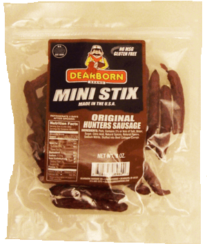 Dearborn Mini Stix original hunters sausage 8 ounce