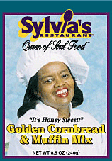 Sylvia's Queen Of Soul Food golden cornbread & muffin mix 8.5 ounce