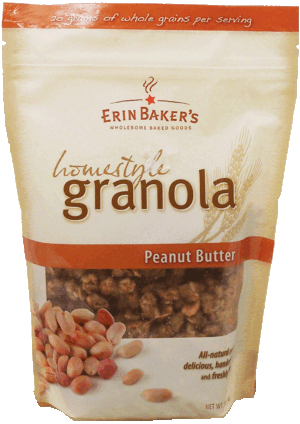 Erin Baker's homestyle peanut butter granola 12 ounce