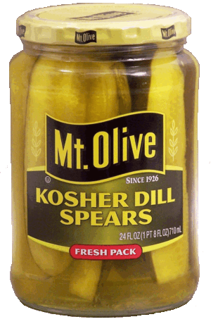 Mt. Olive Fresh Pack Kosher Dill Spears 24 fluid ounce