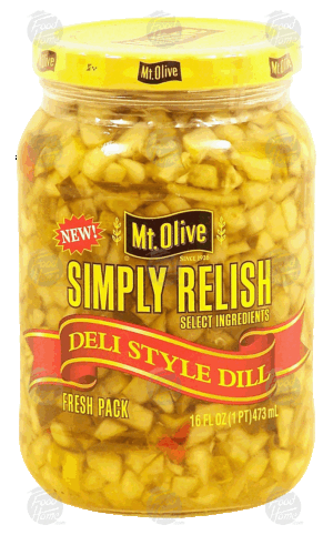 Mt. Olive Simply Relish deli style dill 16 fluid ounce
