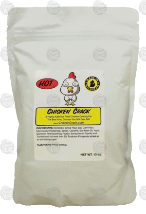 Chicken Crack hot fried chicken coating 13 ounce
