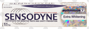 Sensodyne maximum strength extra whitening toothpaste with flouride 4 ounce