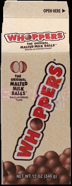 Whoppers the original malted milk balls 12 ounce