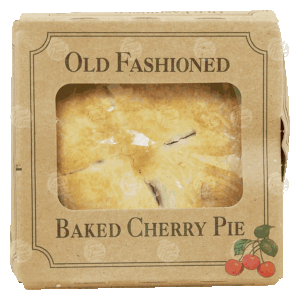 Table Talk Pies Old Fashioned baked cherry pie, single serving 4 ounce