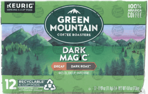 Green Mountain Coffee Roasters dark magic dark roast coffee, 32 ct., box 12.8 ounce