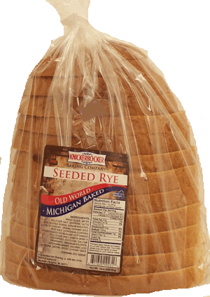 Knickerbocker Old World seeded rye sliced bread 1/2-loaf 16 ounce