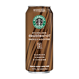 Starbucks double shot mocha energy + coffee drink; guarana, ginseng & b vitamins 15 fluid ounce