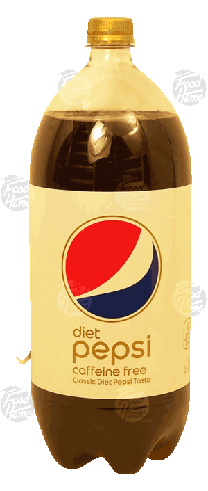 Diet Pepsi cola carbonated soda, caffeine free 2