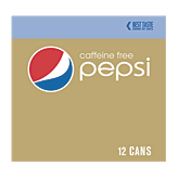 Pepsi Caffeine Free Cola 12 Oz Fridge Mate 12 pack