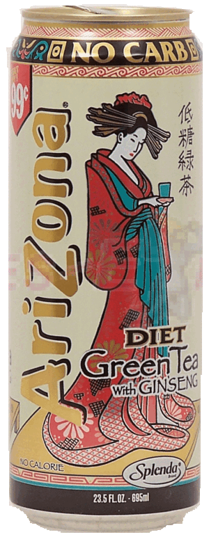 Arizona diet green tea with Ginseng 23.5 fluid ounce