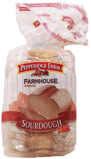 Pepperidge Farm Farmhouse sourdough sliced bread loaf 24 ounce