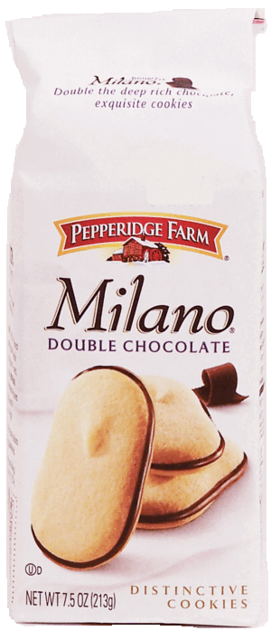 Pepperidge Farm Cookies Milano Double Chocolate 7.5 ounce
