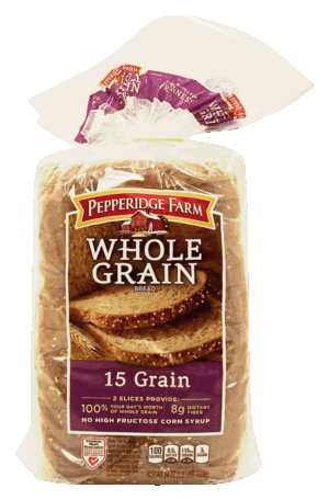 Pepperidge Farm Whole Grain 15 grain sliced bread 24 ounce