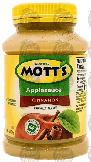 Mott's cinnamon applesauce 24 ounce