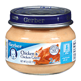 Gerber 2nd Foods Baby Foods Chicken & Chicken Gravy 2.5 ounce