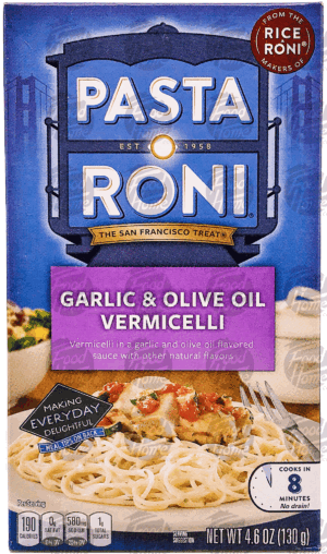 Pasta Roni Vermicelli Garlic & Olive Oil 4.6 ounce