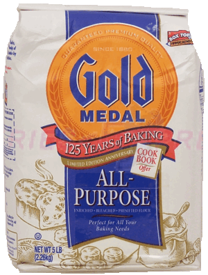 Gold Medal Flour all-purpose enriched bleached presifted 5 pound