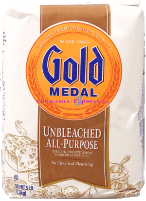 Gold Medal unbleached all purpose flour 5 pound