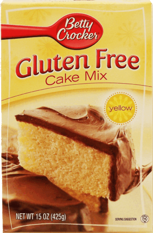 Betty Crocker Gluten Free yellow cake mix 15 ounce