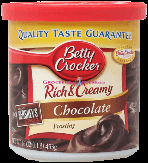 Betty Crocker Rich & Creamy chocolate frosting 16 ounce