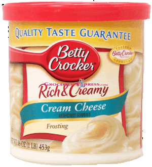 Betty Crocker Rich & Creamy cream cheese frosting 16 ounce