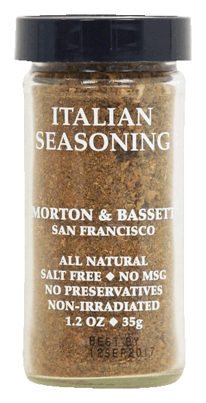 Morton & Bassett italian seasoning 1.2 ounce