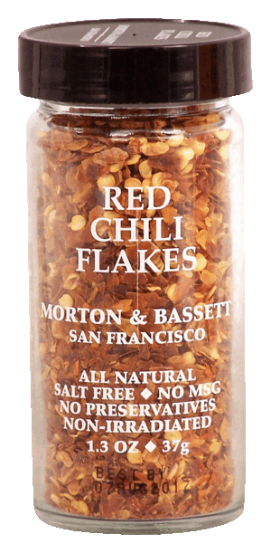 Morton & Bassett red chili flakes 1.3 ounce