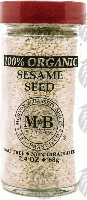 Morton & Bassett 100% organic sesame seed 2.4 ounce