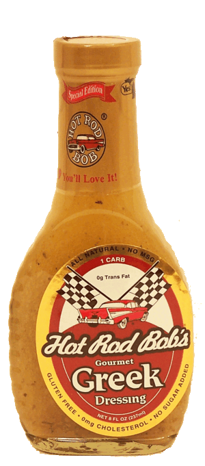 Hot Rod Bob's gourmet greek dressing 8 fluid ounce