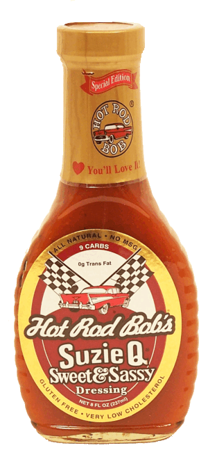Hot Rod Bob's suzie q sweet & sassy dressing 8 fluid ounce