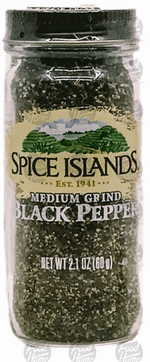 Spice Islands medium grind black pepper 2.1 ounce