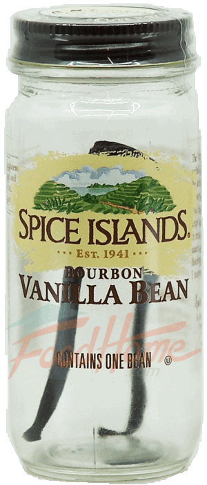 Spice Islands bourbon vanilla bean 1 count