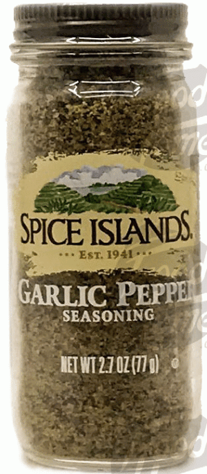 Spice Islands garlic pepper seasoning 2.7 ounce