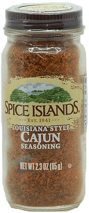 Spice Islands cajun seasoning, Louisiana style 2.3 ounce