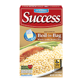 Success Rice Brown Natural Whole Grain Boil-In-Bag 4 Ct 14 ounce