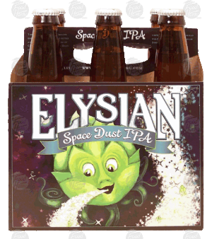 Elysian Space Dust india pale ale, 8.2% alc. by vol., 12-fl. oz. 6 pack
