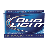 Bud Light Beer 12 Oz 15 pack